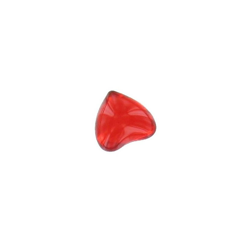 Perles de bain coeur rouge fraise