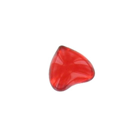 Perles de bain coeur rouge fraise